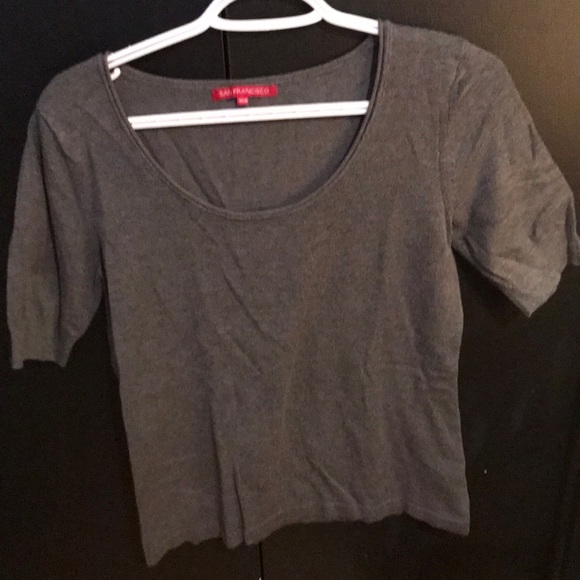 San Francisco woman’s short sleeve sweater. Size Medium. Vintage - Picture 6 of 9